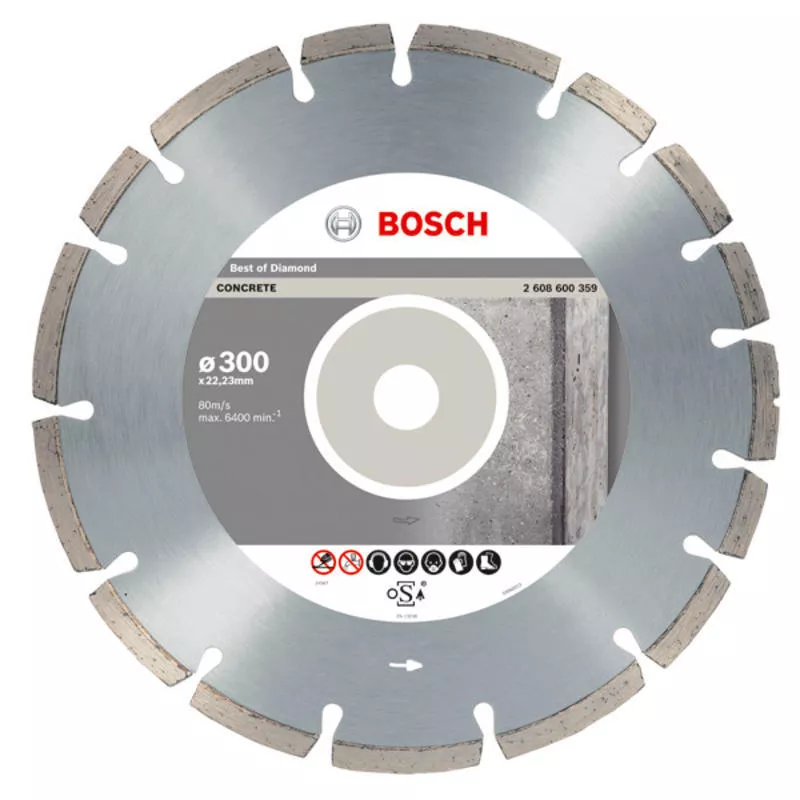 Bosch Disc diamantat pentru beton 300mm - PP, [],kalki.ro