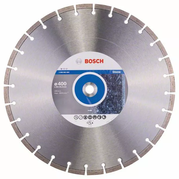Bosch Disc diamantat Standard pentru piatra 400x20/25.40x3.2mm, [],kalki.ro
