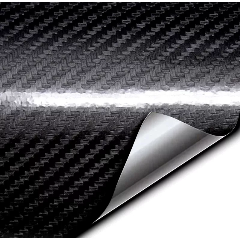 Folie colantare auto Carbon 5D Lacuit Negru (3m x 1,52m), [],kalki.ro