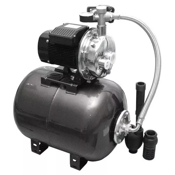Hidrofor cu pompa de mare adancime Wasserkonig Premium PMI30-090/50H, 50 litri, debit 44 l/min, 36 m inaltime de pompare, 30 m adancime de aspiratie, putere 900 W. 5 ani garantie, [],kalki.ro