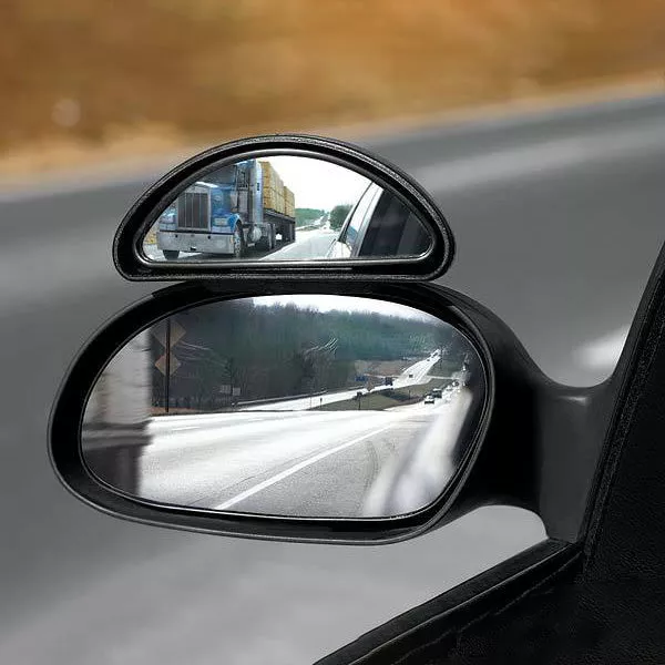Oglinda suplimentara auto de tip "Unghi Mort", latime 11,5 cm, prindere pe oglinda exterioara, [],kalki.ro