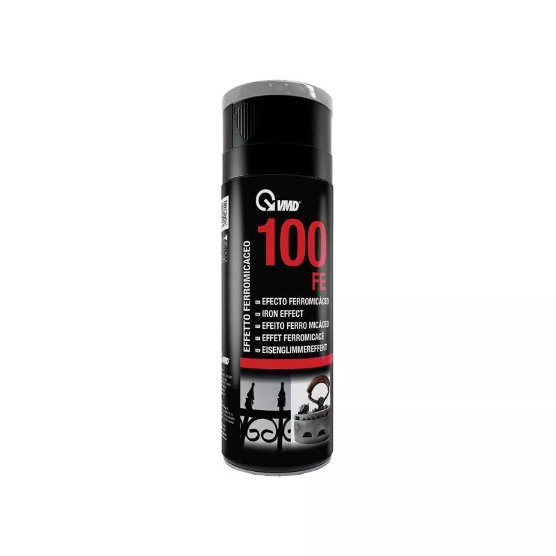 Vopsea spray pentru metale - negru lucios - 400 ml - VMD Italy, [],kalki.ro