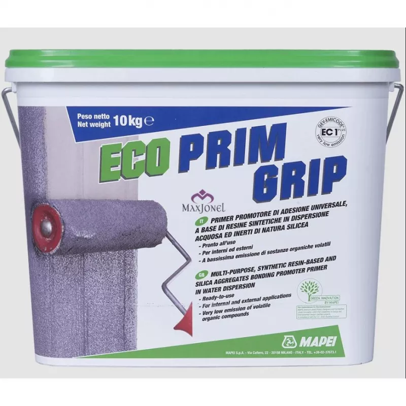 Amorsa de aderenta, Mapei Eco Prim Grip, interior/exterior 10 kg, [],maxjonel.ro