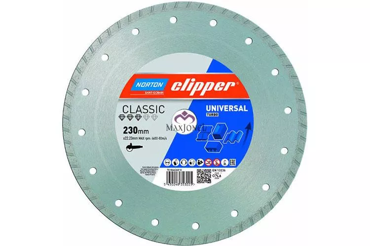 Disc diamantat Norton Clipper Classic Universal Turbo Ø 350x25,4 mm, [],maxjonel.ro