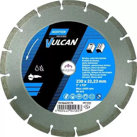 Disc diamantat Norton Clipper Vulcan Universal Ø 125X22.23 mm, [],maxjonel.ro