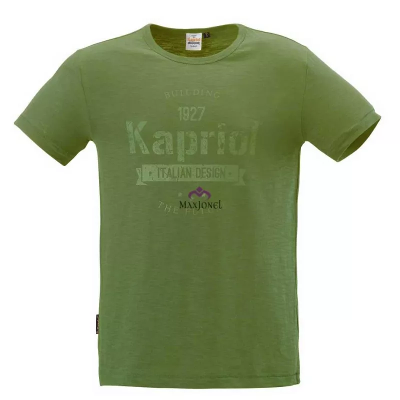 Tricou Vintage Verde L Kapriol KP32195, [],maxjonel.ro
