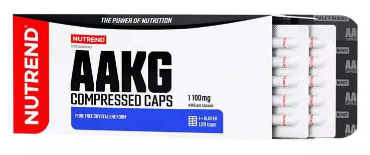 AAKG COMPRESSED CAPS 120 capsule, [],advancednutrition.ro