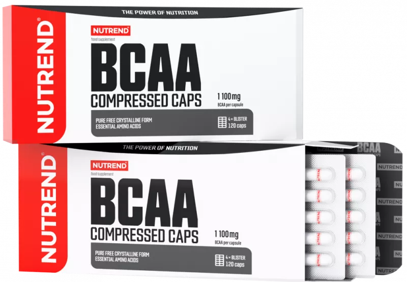 NUTREND BCAA COMPRESSED 120 Capsule, [],advancednutrition.ro