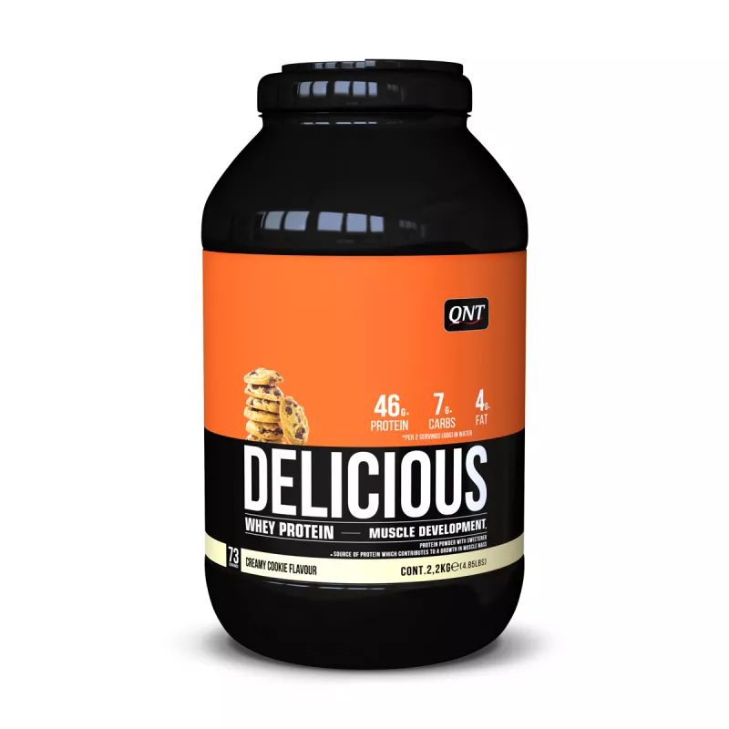 DELICIOUS WHEY PROTEIN 2.2 kg Creamy cookie, [],https:0769429911.websales.ro