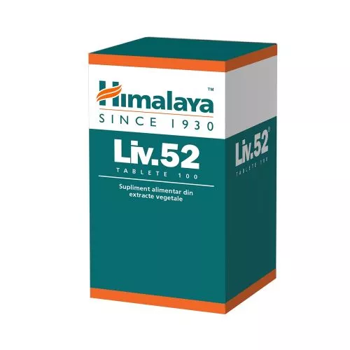 Himalaya LiV 52 - 100 Tablete, [],https:0769429911.websales.ro