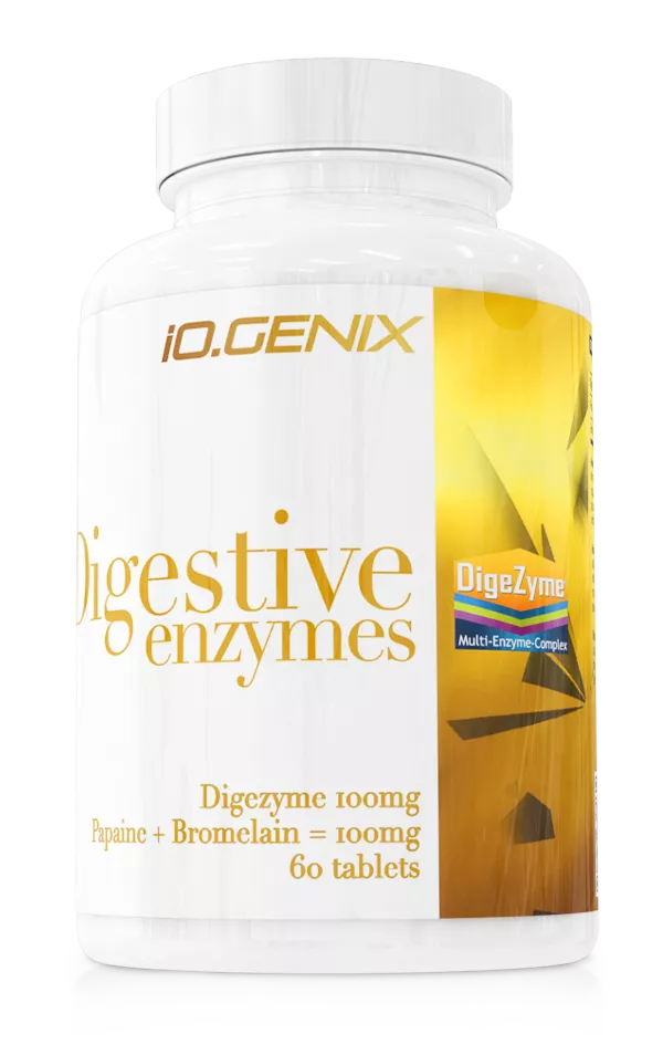 IOGENIX Digestive Enzymes 60 Capsule, [],advancednutrition.ro
