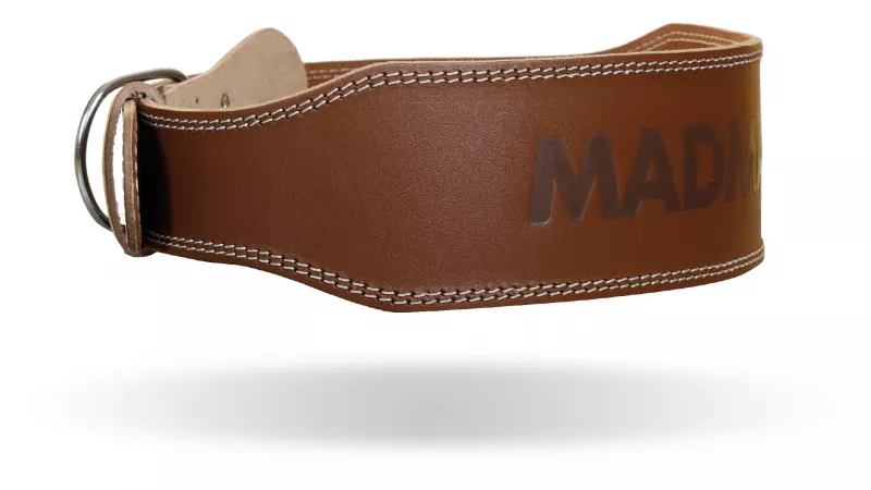 Madmax Centura Full Leather Chocolate Brown MFB246 M, [],https:0769429911.websales.ro
