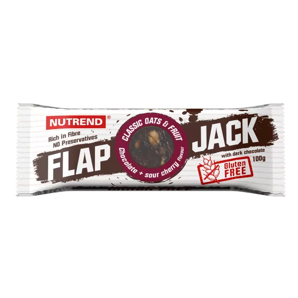 Nutrend FLAPJACK 100g Chocolate Sour cherry With Dark Chocolate, [],https:0769429911.websales.ro
