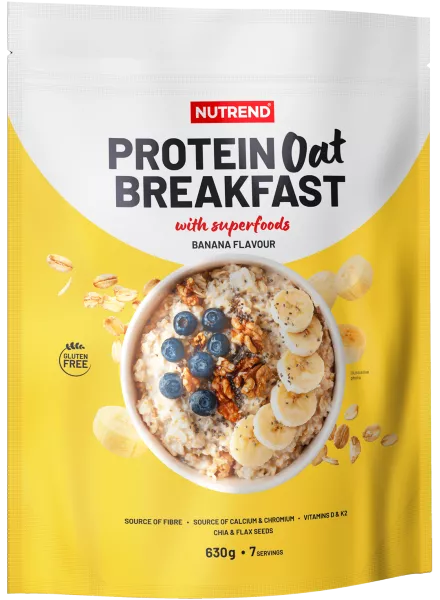 Nutrend Protein Oat Breakfast 630g Banane, [],advancednutrition.ro