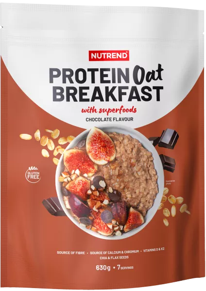Nutrend Protein Oat Breakfast 630g Ciocolata, [],https:0769429911.websales.ro