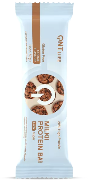 QNT Milkii Protein Bar 60g Cookie, [],advancednutrition.ro