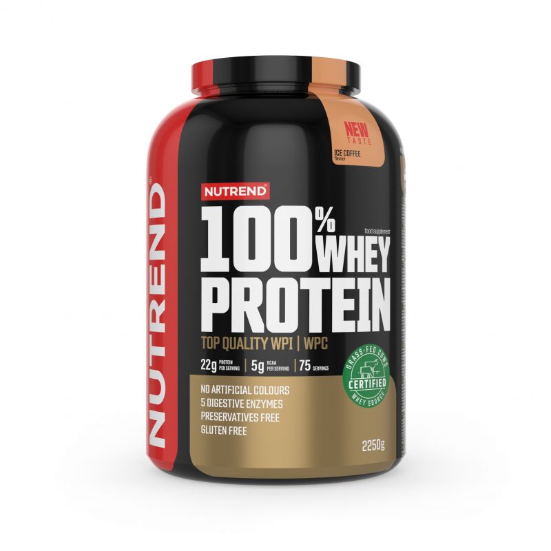 Nutrend 100% Whey Protein 2250g Ice Coffee, [],advancednutrition.ro