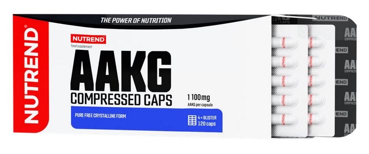 AAKG COMPRESSED CAPS 120 capsule, [],advancednutrition.ro