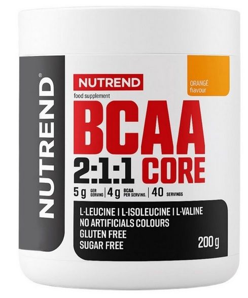 BCAA 2:1:1 Core 200g Nutrend Portocale, [],advancednutrition.ro