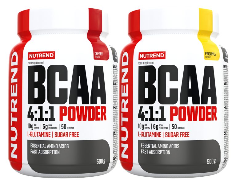 BCAA 4:1:1 Powder 2x 500g Nutrend Cirese, [],advancednutrition.ro
