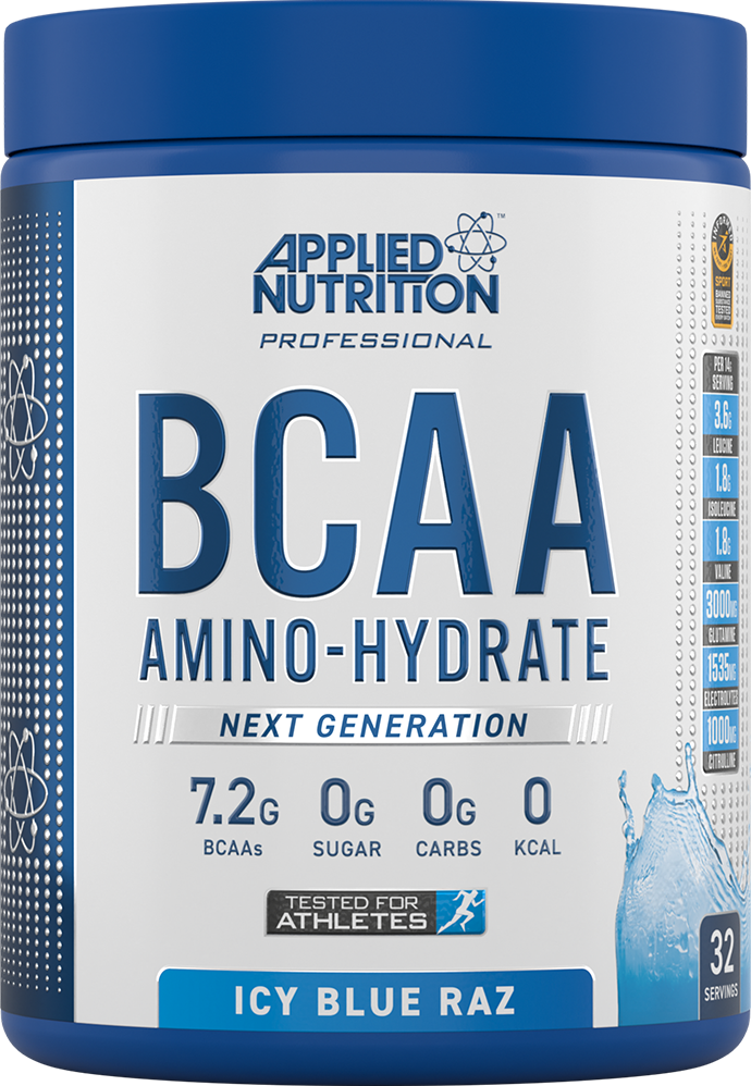 BCAA Amino Hydrate 450g Applied Nutrition Icy Blue Raz, [],advancednutrition.ro