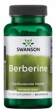 Berberine 400mg 60 Capsule Swanson, [],advancednutrition.ro