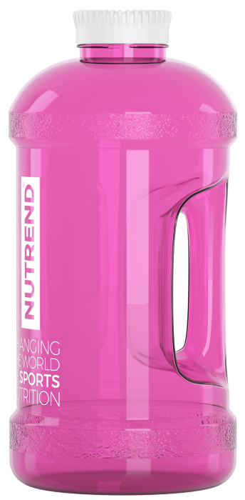 Bidon de Apa 2L Nutrend Roz, [],advancednutrition.ro