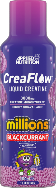 CreaFlow Liquid Creatine 500ml Applied Nutrition Millions Blackcurrant, [],advancednutrition.ro