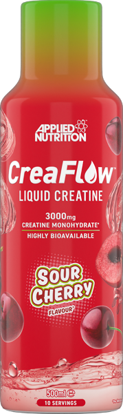 CreaFlow Liquid Creatine 500ml Applied Nutrition Sour Cherry, [],advancednutrition.ro
