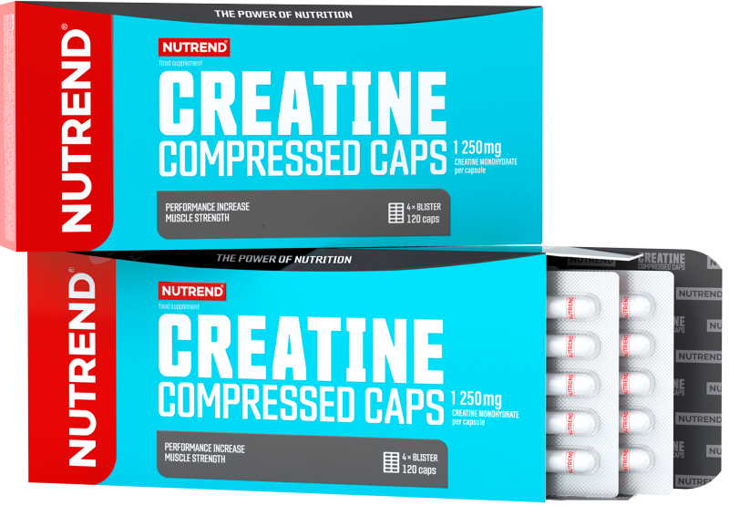 Nutrend Creatine Compressed 120 Capsule
, [],advancednutrition.ro
