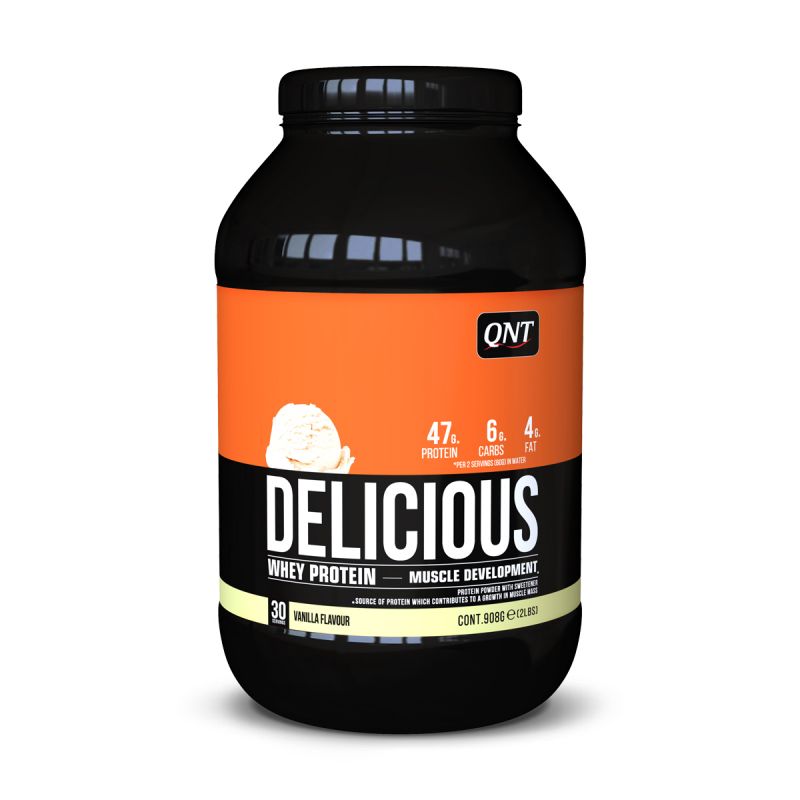 Delicious Whey Protein 908g Vanilla QNT, [],advancednutrition.ro