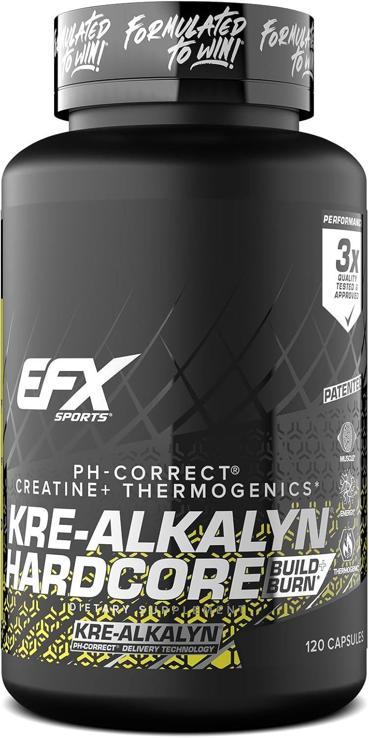 EFX Kre-Alkalyn Hardcore 120 Capsule, [],advancednutrition.ro