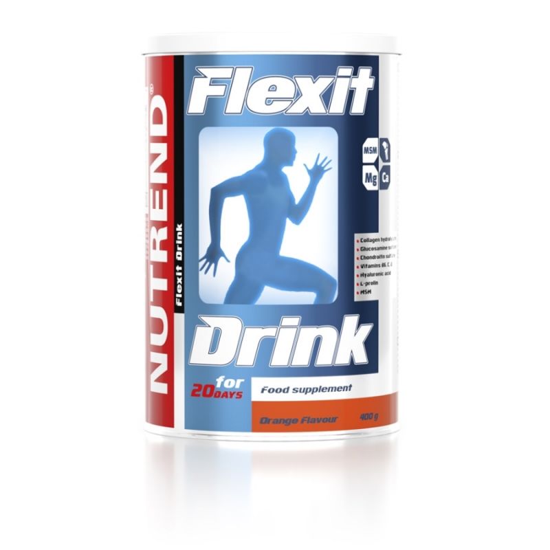 Flexit Drink 400gr Portocale Nutrend, [],advancednutrition.ro