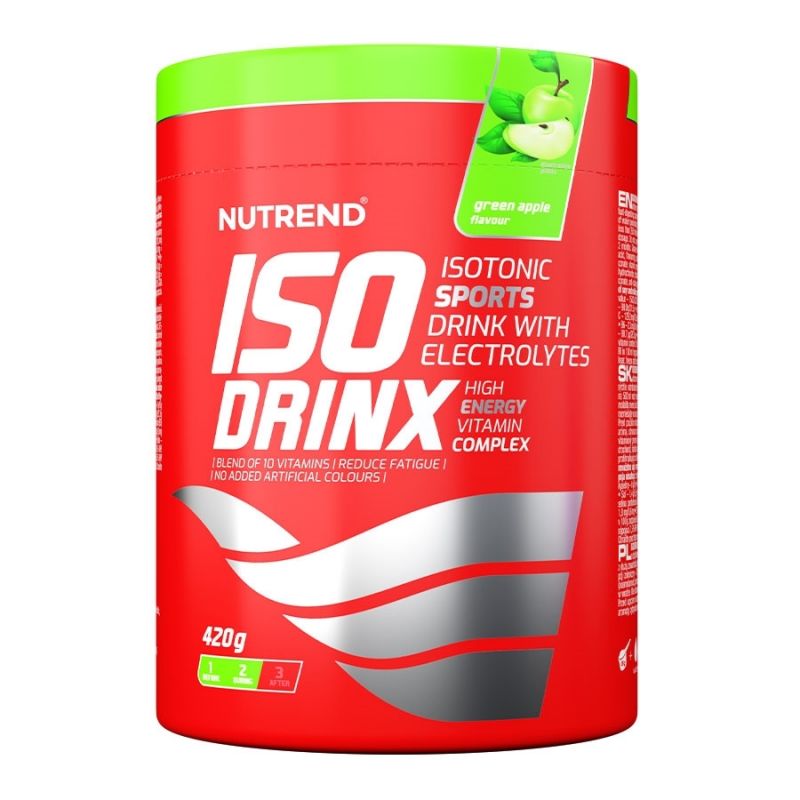 Nutrend ISODRINX 420 gr Green apple, [],advancednutrition.ro