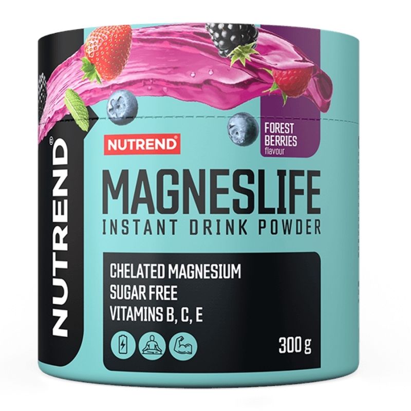 Nutrend Magneslife Instant Drink Powder 300g Forest Berries, [],advancednutrition.ro