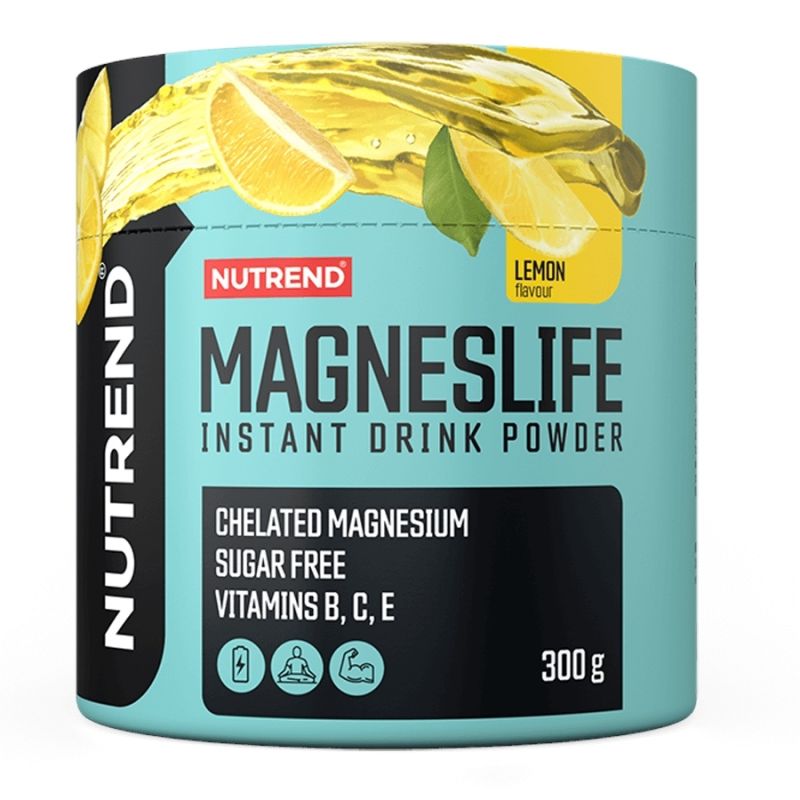 Nutrend Magneslife Instant Drink Powder 300g Lemon, [],advancednutrition.ro