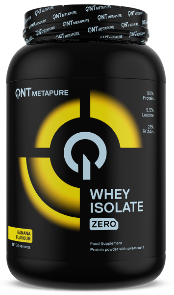 Metapure Isowhey Zero 908g QNT Banane, [],advancednutrition.ro