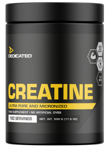 Micronized Creatine Monohydrate 500 g Dedicated Nutrition, [],advancednutrition.ro