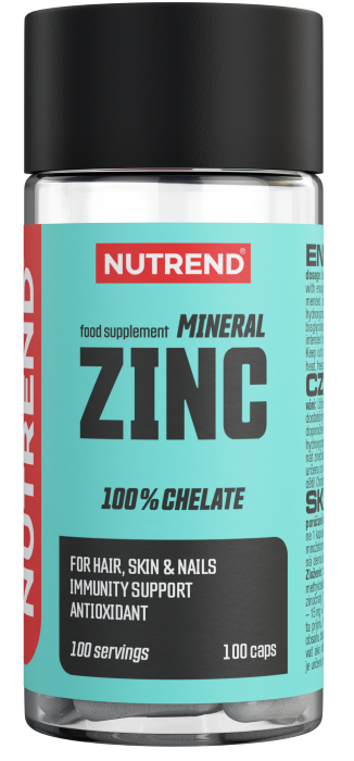 Mineral Zinc Bisglicinat 100% Chelate 100 capsule Nutrend
, [],advancednutrition.ro