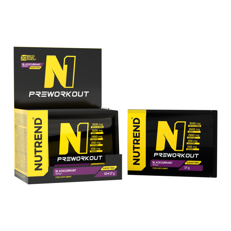 N1 10x17G Nutrend Coacăze, [],advancednutrition.ro