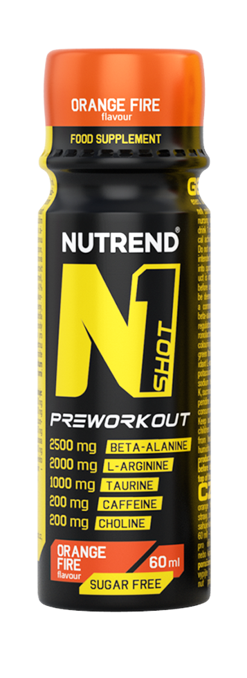 N1 SHOT 60ml Orange fire, [],advancednutrition.ro