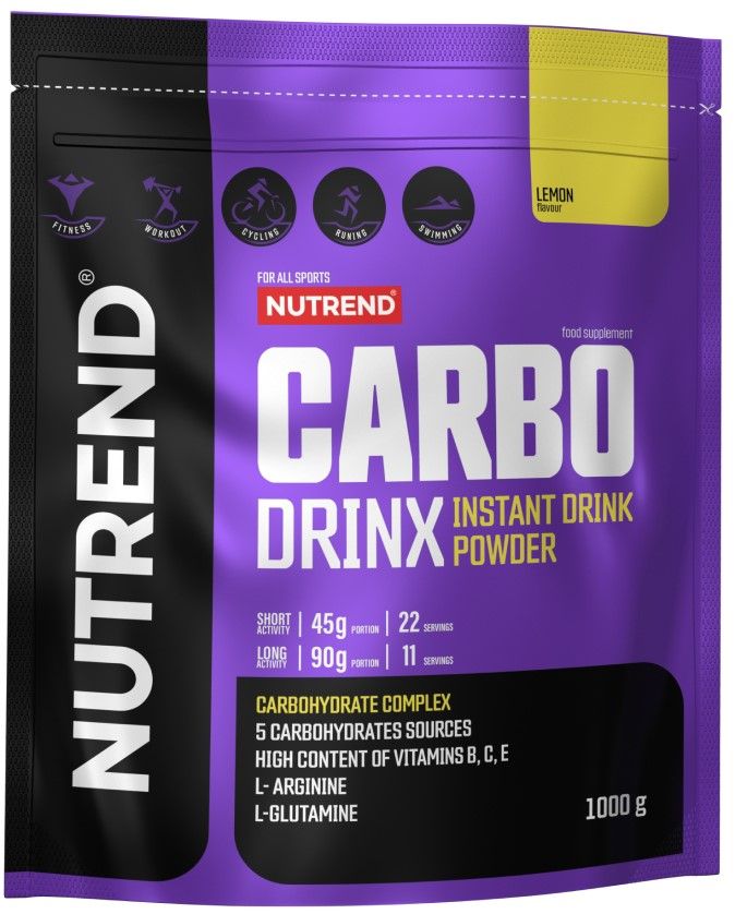 Carbodrinx 1Kg Lemon Nutrend, [],advancednutrition.ro