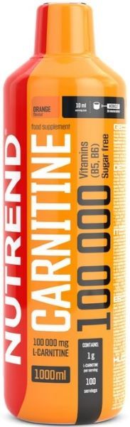 Nutrend Carnitine 100000 - 1000ml Orange, [],advancednutrition.ro