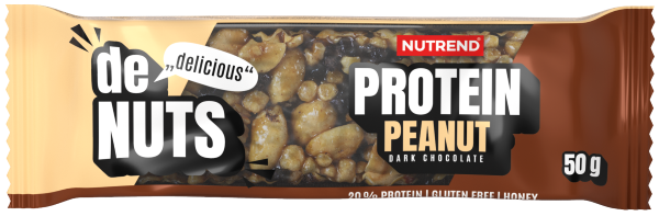 Nutrend Denuts Protein 50g Arahide în Ciocolată Neagră, [],advancednutrition.ro