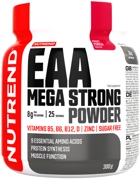 NUTREND EAA Mega Strong Powder 300g Fruit Punch, [],advancednutrition.ro