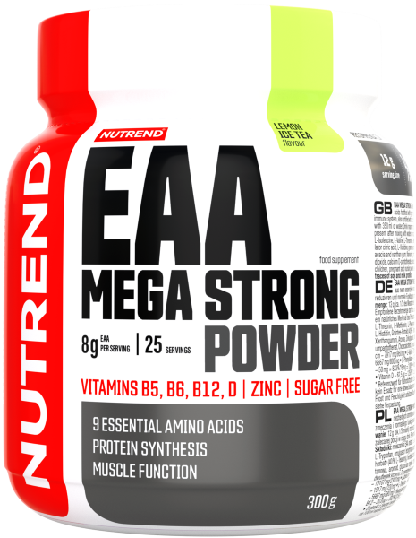 NUTREND EAA Mega Strong Powder 300g Lemon Ice Tea, [],advancednutrition.ro