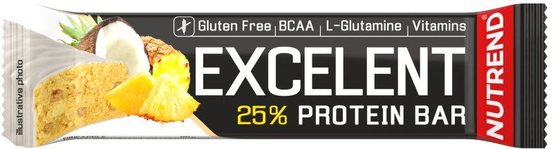 Nutrend Excelent Protein Bar 85g Ananas si Cocos, [],advancednutrition.ro
