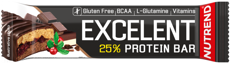 Nutrend Excelent Protein Bar 85g Ciocolata Nuga cu Afine, [],advancednutrition.ro