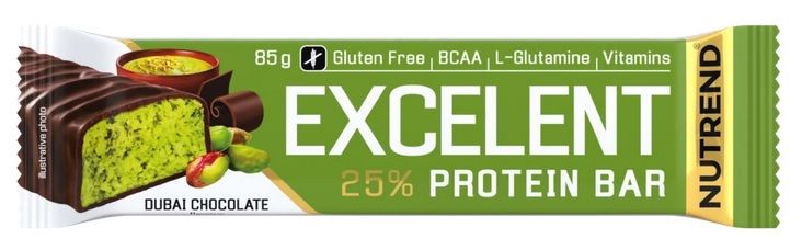 Nutrend Excelent Protein Bar 85g Dubai Chocolate, [],advancednutrition.ro