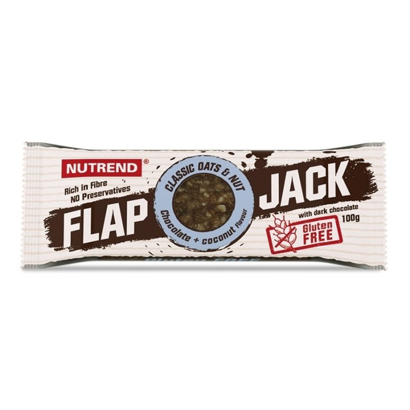 Nutrend FLAPJACK 100g Chocolate Coconut, [],advancednutrition.ro